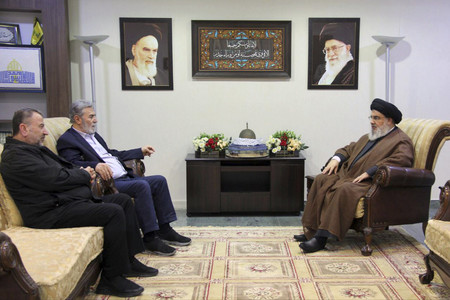 Şeful Hezbollah s-a întâlnit cu lideri din Hamas şi Jihadul Islamic