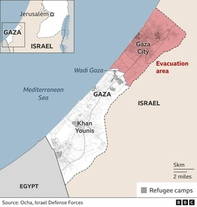 Un oficial american afirmă că 400.000 de persoane încă se află în nordul Fâşiei Gaza
