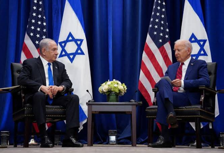 Biden discută la telefon cu Netanyahu după mai bine de o săptămână. NSC dezminte că SUA vor un armistiţiu în Fâşia Gaza, cum susţine Iranul