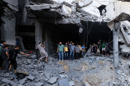 Cel puţin 32 de palestinieni ucişi sâmbătă de atacurile israeliene în sudul Gaza