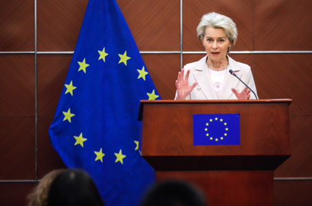UE va ajuta Ucraina "orice s-ar întâmpla", promite Ursula von der Leyen după ce Ungaria a blocat pachetul financiar pentru Kiev