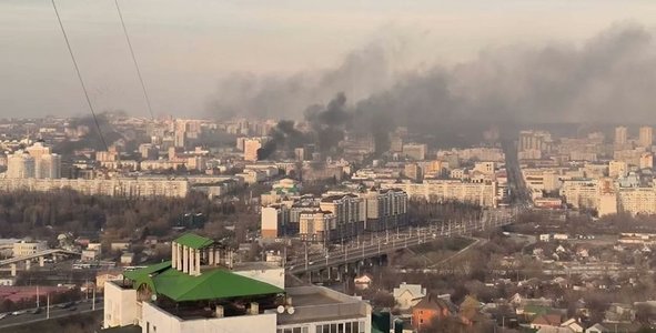 Explozii raportate în oraşul rus Belgorod şi în Crimeea ocupată