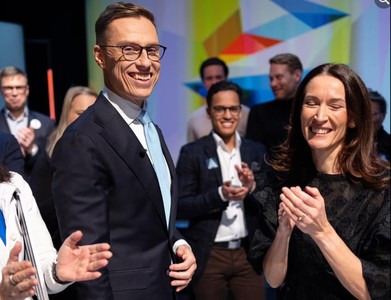 UPDATE - Alexander Stubb, candidatul de centru-dreapta, a câştigat scrutinul prezidenţial din Finlanda