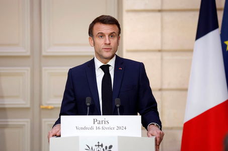 Macron: Recunoaşterea unui stat palestinian nu mai este un tabu pentru Franţa