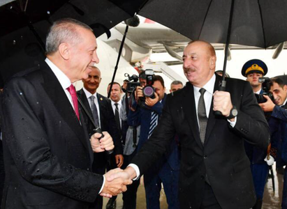 Erdogan îl îndeamnă pe Aliev, la Ankara, la o calmare a tensiunilor cu Armenia