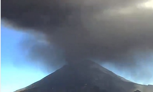 Cenuşa vulcanică obligă unele companii aeriene să suspende zborurile din Mexico City - VIDEO