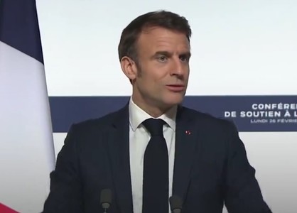 Macron salută "curajul" ruşilor care i-au adus un omagiu lui Navalnîi