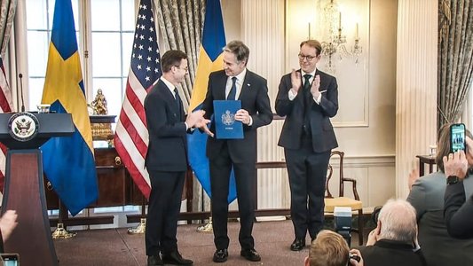 Suedia a devenit oficial al 32-lea membru al NATO