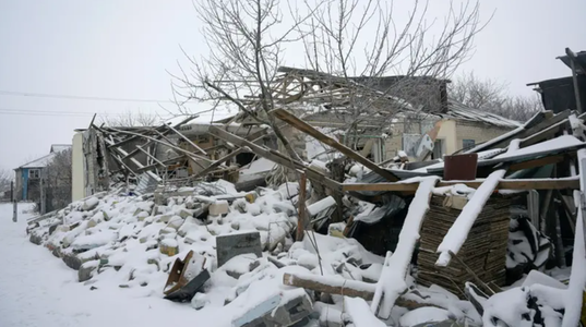 Rusia revendică cucerirea satului Nevelske, în apropiere de Doneţk