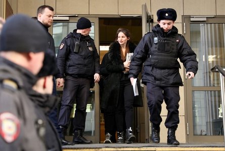 Jurnalista rusă care a relatat de la procesele lui Navalnîi, în închisoare sub acuzaţia de extremism
