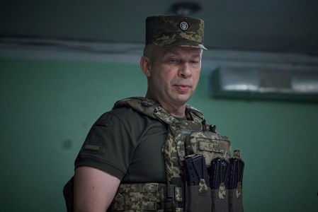 Comandantul armatei ucrainene spune că ruşii au ca obiectiv să cucerească oraşul Ceasiv Iar până la 9 Mai