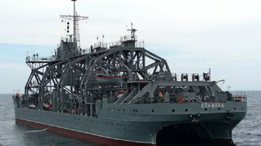 Ucraina anunţă că a lovit o navă de salvare rusă în Crimeea