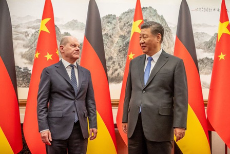 China respinge în bloc, drept o ”invenţie pură”, acuzaţiile de spionaj ale Berlinului, după arestarea a patru germani acuzaţi de culegere de informaţii despre ”tehnologii inovatoare care pot fi folosite în scopuri militare” şi spionarea PE