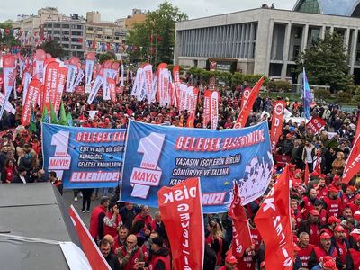 Poliţia turcă a reţinut peste 200 de protestatari de 1 Mai la Istanbul