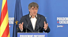 Carles Puigdemont îşi anunţă din sudul Franţei candidatura la preşedinţia Cataloniei