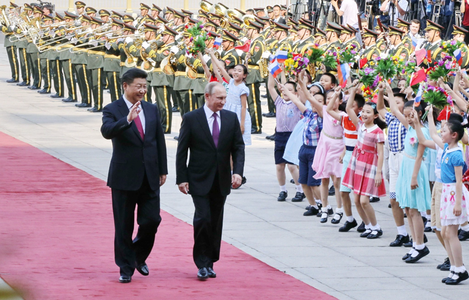 Putin, în vizită joi şi vineri în China 