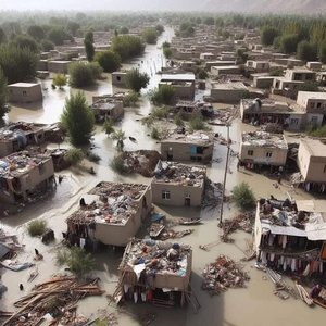 Cincizeci de morţi în ploi abundente şi inundaţii în centrul Afganistanului