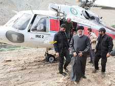 UPDATE: Semiluna Roşie dezminte că elicopterul care a aterizat forţat în Iran şi în care se afla preşedintele Ebrahim Raisi a fost găsit de echipele de căutare