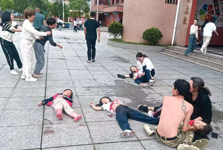 Doi morţi şi zece răniţi în China, într-un atac cu cuţitul comis de o femeie într-o şcoală primară la Guixi