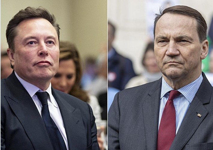 Elon Musk spune că dacă închide sistemul Starlink pentru Ucraina, toată linia de front se va prăbuşi. Ce îi răspunde ministrul polonez de externe
