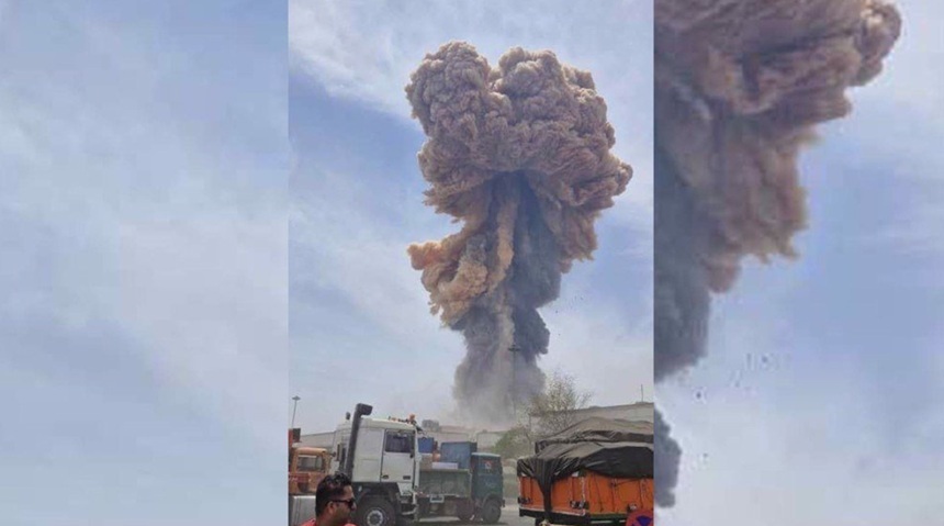 Cel puţin 47 de răniţi în Iran, într-o ”explozie puternică” la un chei în portul comercial Shahid Rajai
