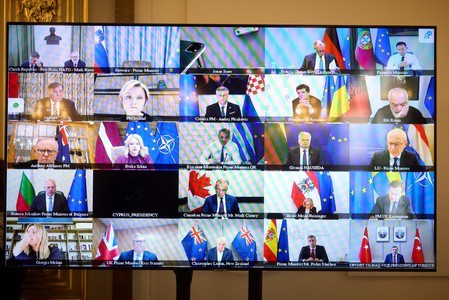 26 de ţări sunt gata să participe la garanţiile de securitate postbelică din Ucraina. Macron: „Reorganizarea lumii schimbă multe lucruri pentru Europa noastră”