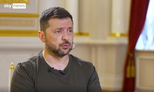 Zelenski salută „schimbarea de direcţie” a lui Trump faţă de Ucraina şi spune că China ar putea forţa Moscova să oprească războiul