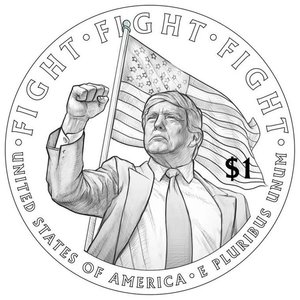 Proiectul monedei de 1 dolar cu imaginea lui Trump este „real”, afirmă trezorierul SUA