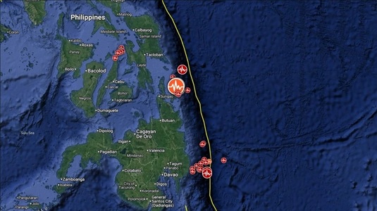 Cutremur de magnitudinea 6,1 în sudul Filipinelor