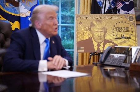 Trump îşi lansează ”cardul de aur” în vederea unei imigrări legale în SUA, în schimbul unui milion de dolari