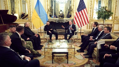 FT: Ucraina acceptă planul propus de SUA şi europeni pentru aplicarea unui armistiţiu. Cadrul presupune mai multe niveluri de intervenţie în cazul nerespectării, inclusiv militar, cu implicarea americanilor