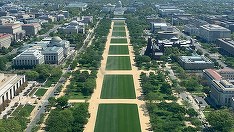 Un uriaş „8647”, simbol anti-Trump, a apărut pe peluza National Mall din Washington