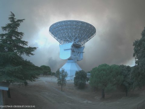 Un important centru al NASA a fost afectat de incendiul de lângă Madrid