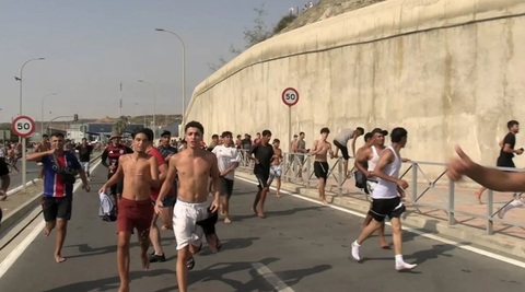 Italia cere suspndarea Spaniei din Spaţiul Schengen după afluxul masiv de migranţi la Ceuta