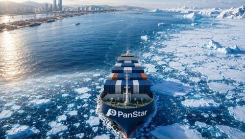O navă de containere sud-coreeană va testa ruta arctică către Europa. Durata călătoriei ar putea fi cu o treime mai scurtă decât pe ruta prin Canalul Suez, dar diplomaţii occidentali sunt îngrijoraţi că trebuie obţinute autorizaţii din partea Rusiei