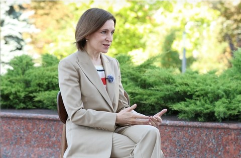 Maia Sandu, la 35 de ani de la Independenţă: Rusia este cel mai ostil stat faţă de Republica Moldova şi îşi păstrează ambiţiile expansioniste