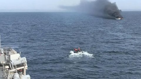 Incident în Marea Marmara. Coliziune între două nave. Zece persoane sunt date dispărute
