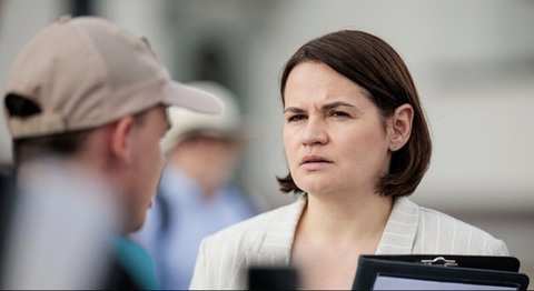 Şefa opoziţiei balaruse în exil, Svetlana Tihanovskaia, îl avertizează pe Trump împotriva unui ”acord riscant” al potasei cu Lukaşenko