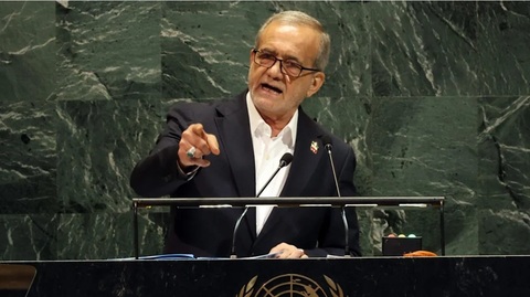 Iranul este ”victima terorismului”, denunţă Massoud Pezeshkian la ONU războiul lansat de SUA şi Israel