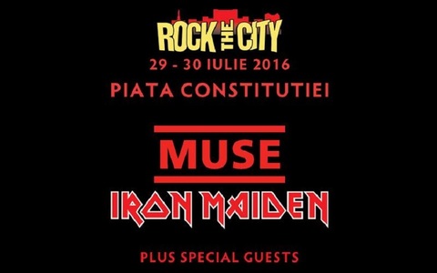 Muse şi Iron Maiden concertează la Bucureşti, în cadrul festivalului Rock The City