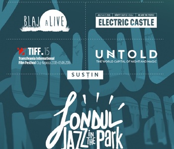 Festivalurile TIFF, Blaj aLive, Untold şi Electric Castle susţin Fondul Jazz in the Park cu premii pentru donatori