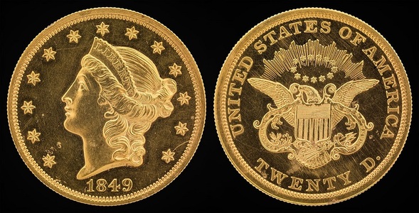 Guvernul federal american a intrat în posesia a 10 monede rare din aur din clasa numismatică ”Double Eagle”
