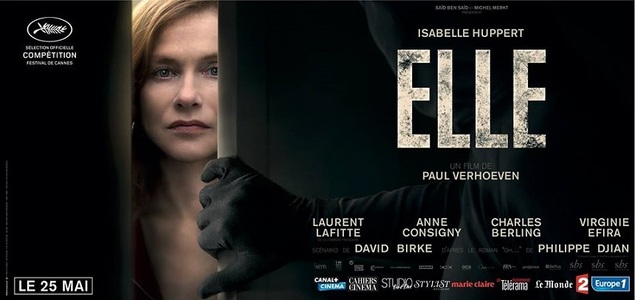 ”Elle”, un film cu Isabelle Huppert, reprezintă propunerea Franţei pentru o nominalizare la Oscarul într-o limbă străină
