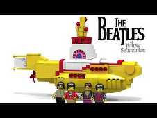 LEGO va lansa un model de submarin galben care va include figurine cu cei patru membri ai trupei The Beatles: VIDEO