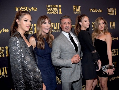 Fiicele actorului Sylvester Stallone au fost desemnate Miss Golden Globe 2017

