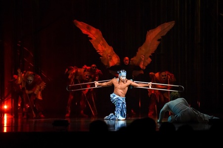 Cirque du Soleil revine la Bucureşti, în luna mai 2017, cu spectacolul ”Varekai”