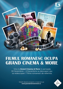 Şapte filme româneşti de referinţă vor rula la Grand Cinema & More, la preţul unic de 16 lei