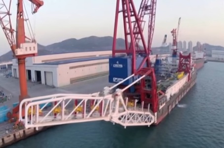 O replică în mărime naturală a pachebotului Titanic se află în construcţie într-un parc tematic din China