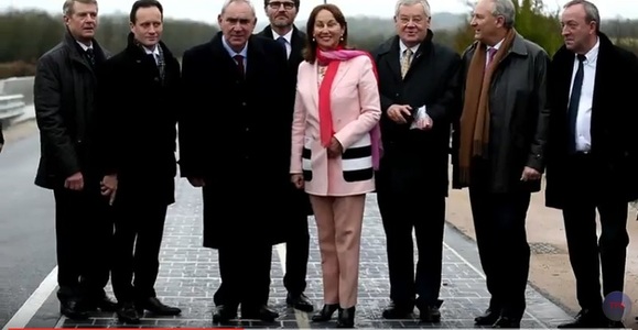 Prima ”şosea solară” din lume a fost inaugurată în Normandia. VIDEO