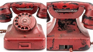 Telefonul din biroul lui Adolf Hitler, estimat între 200.000 şi 300.000 de dolari, scos la licitaţie, în Statele Unite